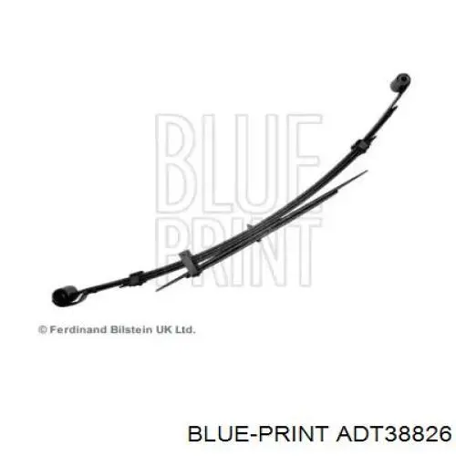  Ballesta trasera para Toyota Hilux KUN25