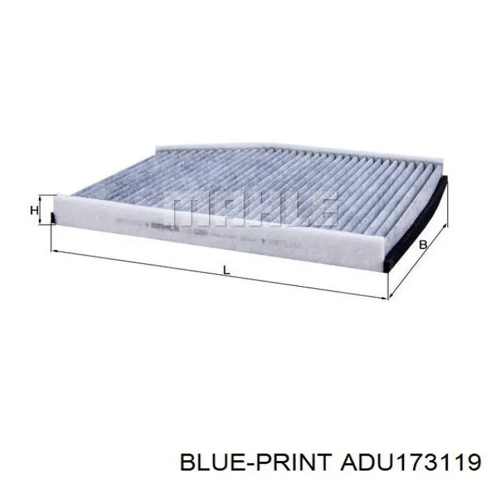 ADU173119 Blue Print disco de embrague