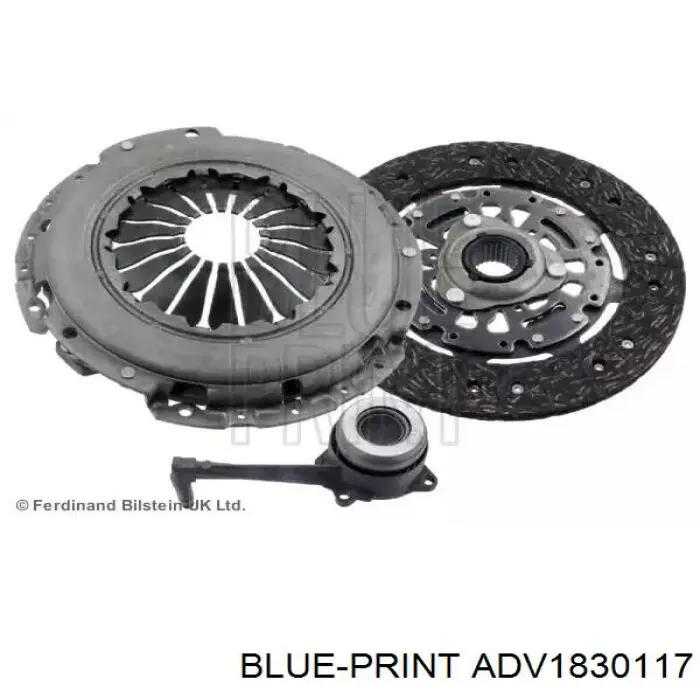 ADV1830117 Blue Print kit de embrague (3 partes)