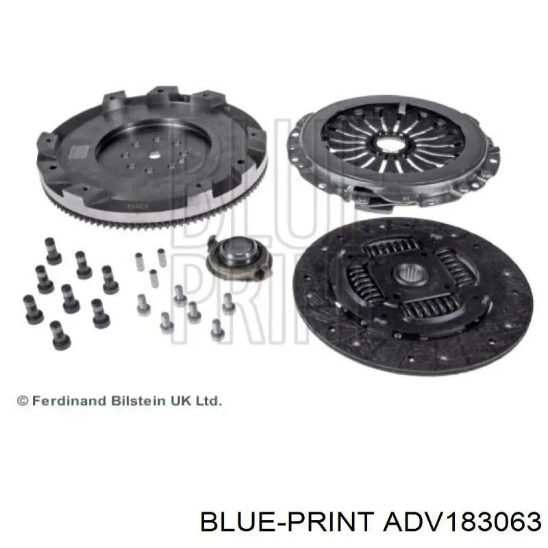 ADV183063 Blue Print kit de embrague (3 partes)