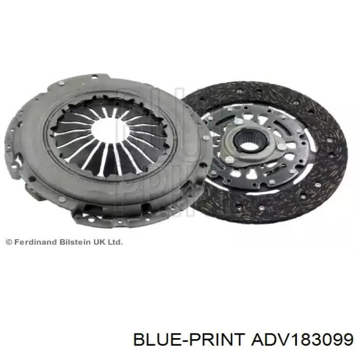 ADV183099 Blue Print kit de embrague (3 partes)