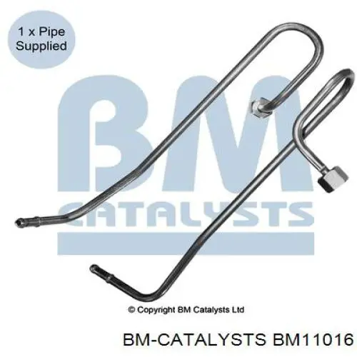 BM11016 BM Catalysts filtro hollín/partículas, sistema escape