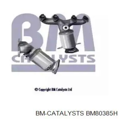 BM80385H BM Catalysts colector de escape, sistema de escape