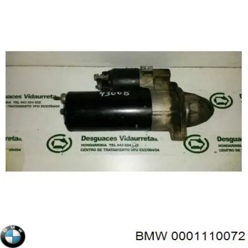 0001110072 BMW motor de arranque