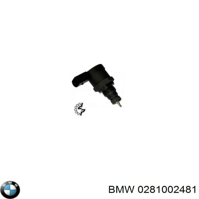 0281002481 BMW regulador de presión de combustible, rampa de inyectores