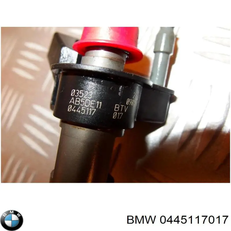 0445117017 BMW inyector de combustible