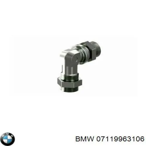 07119963106 BMW junta, entrada aceite (turbocompresor)