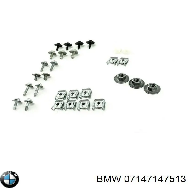 07147147513 BMW perno de fijación, brazo oscilante delantera, inferior