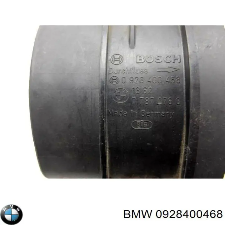 0928400468 BMW sensor de flujo de aire/medidor de flujo (flujo de aire masibo)