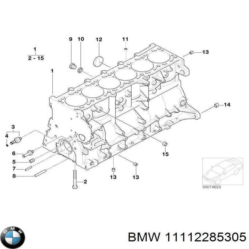  Bloque motor para BMW X1 E84