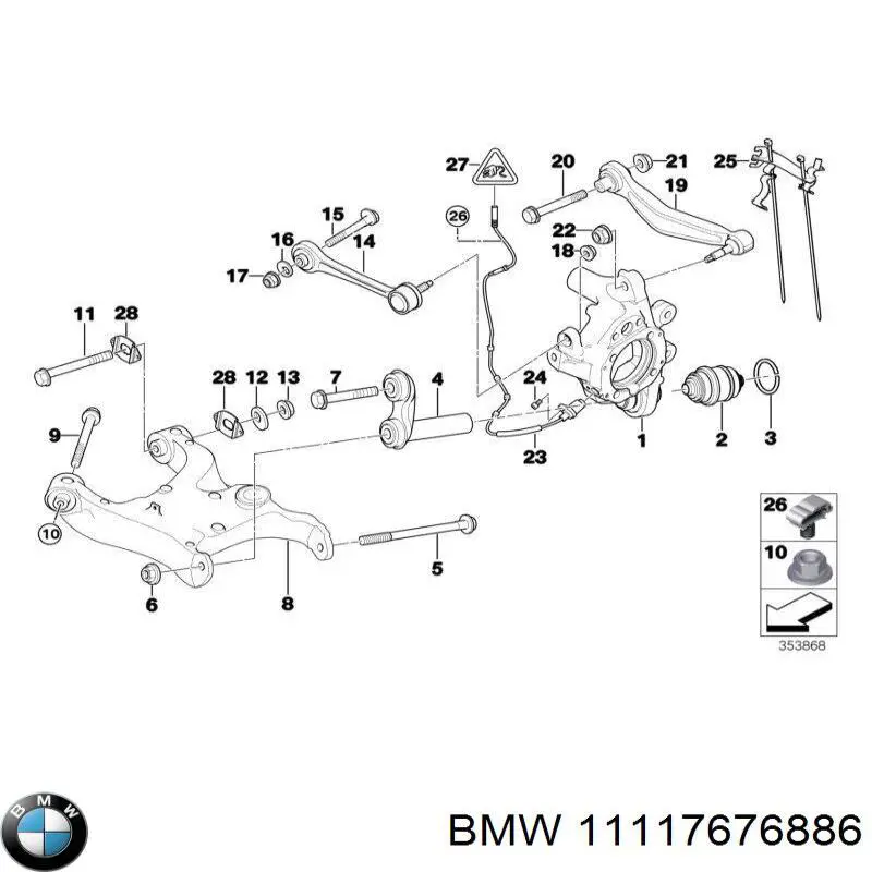 11117676886 BMW 