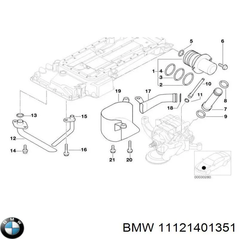 11121401351 BMW junta de culata