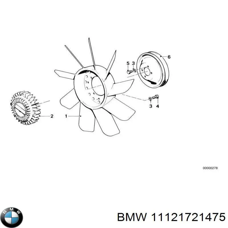 11121721475 BMW junta anular, cavidad bujía