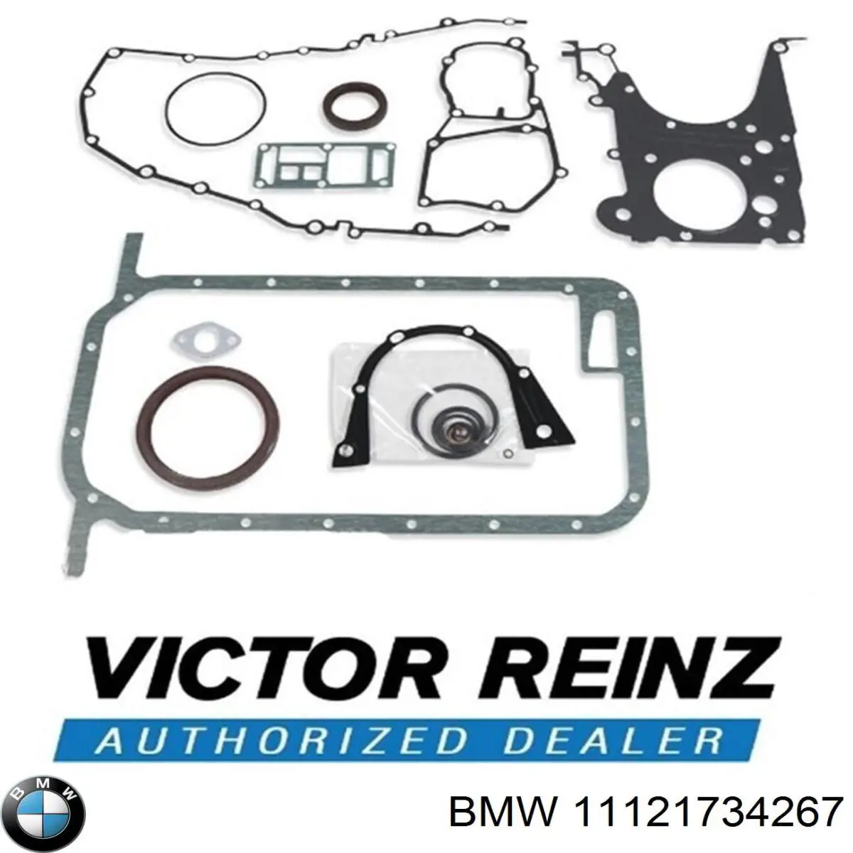 11121734267 BMW juego de juntas de motor, completo, superior