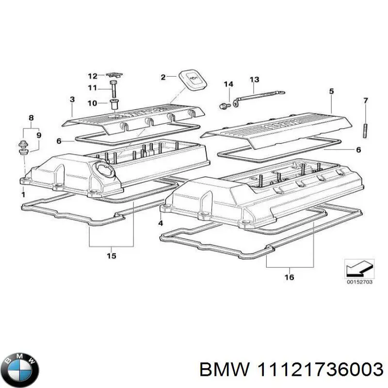 11121736003 BMW 