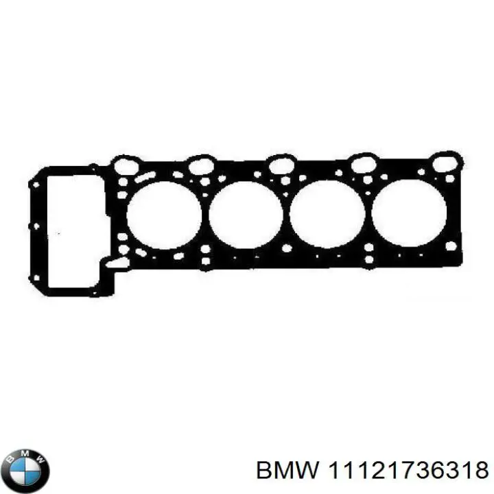 11121736318 BMW junta de culata izquierda