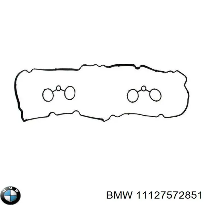 11127572851 BMW juego de juntas, tapa de culata de cilindro, anillo de junta