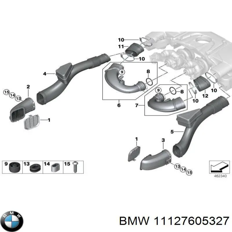 11127605327 BMW 