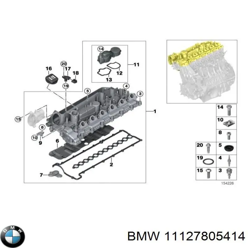 11127805414 BMW 