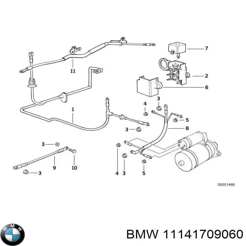 11141709060 BMW anillo retén, árbol de levas