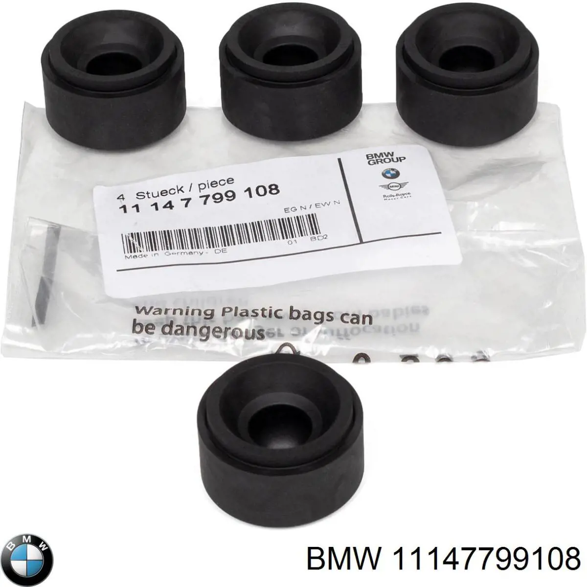  Abrazadera de silenciador trasera para BMW 1 E81, E87