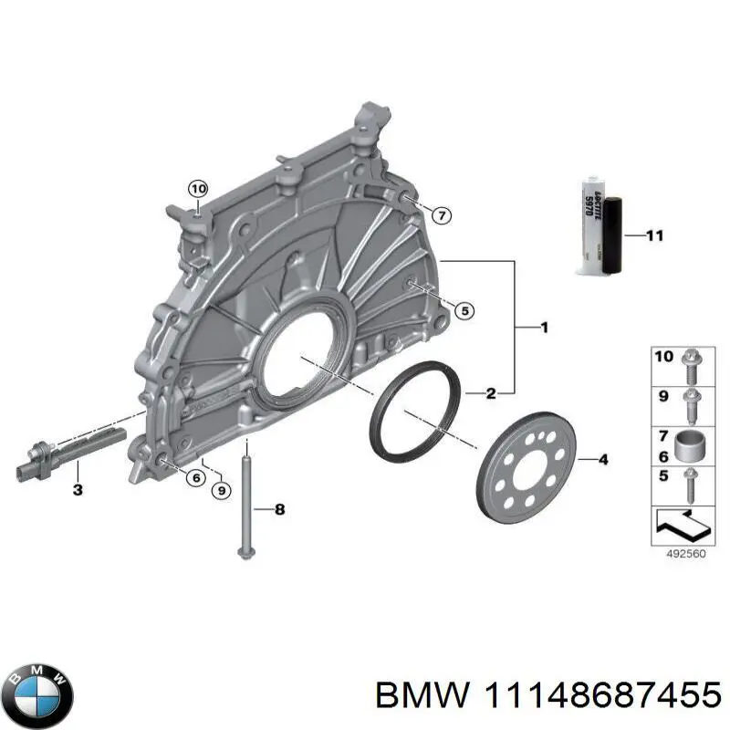 11148687455 BMW 