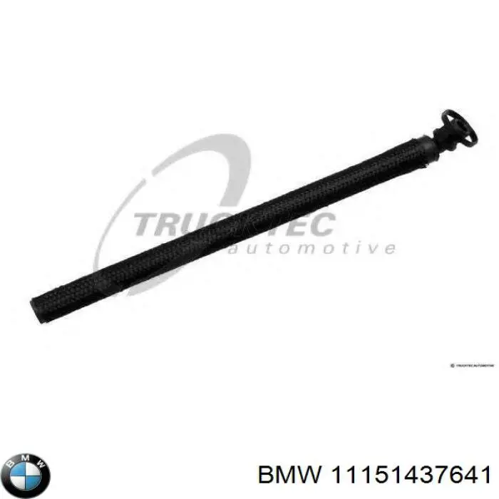 11151437641 BMW tubo de ventilacion del carter (separador de aceite)