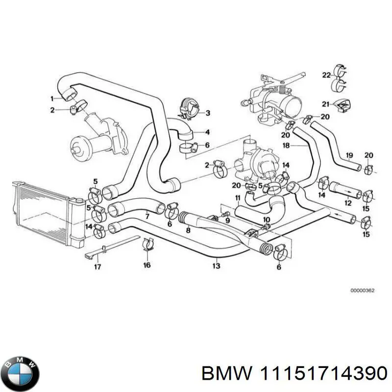 11151714390 BMW 