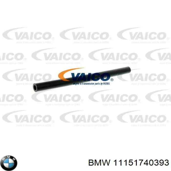 11151740393 BMW tubo de ventilacion del carter (separador de aceite)