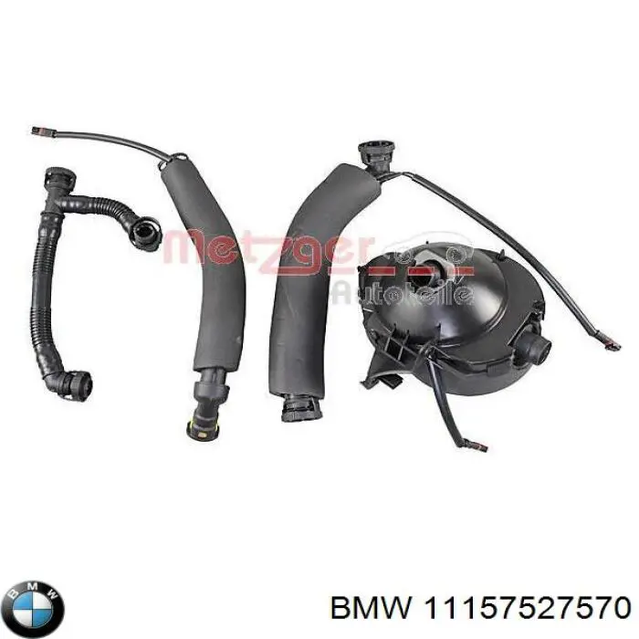 11157527570 BMW tubo de ventilacion del carter (separador de aceite)