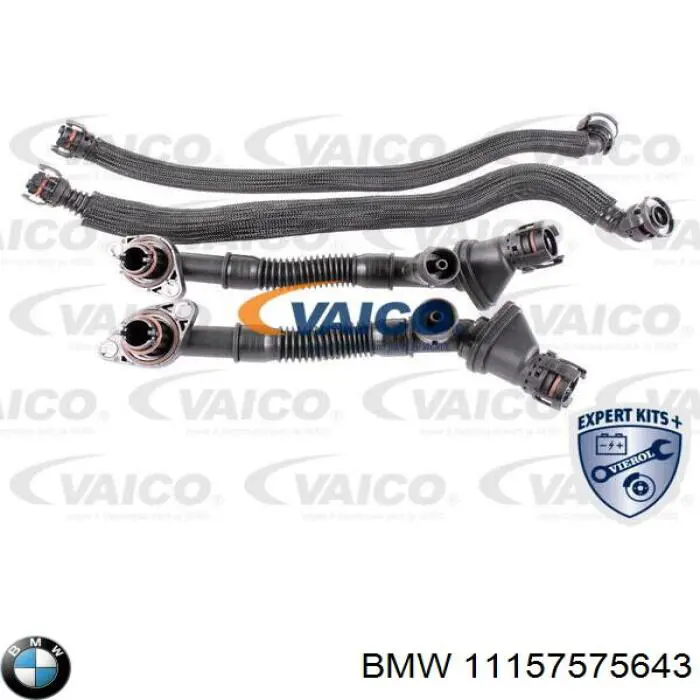 11157575643 BMW tubo de ventilacion del carter (separador de aceite)