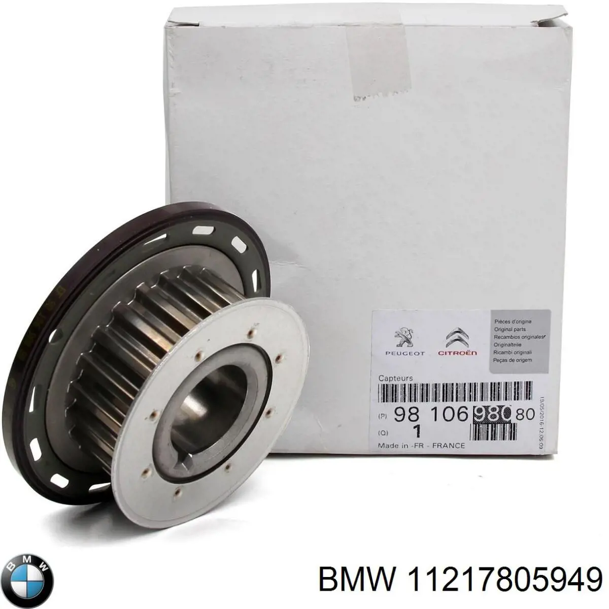 11217805949 BMW rueda dentada, cigüeñal