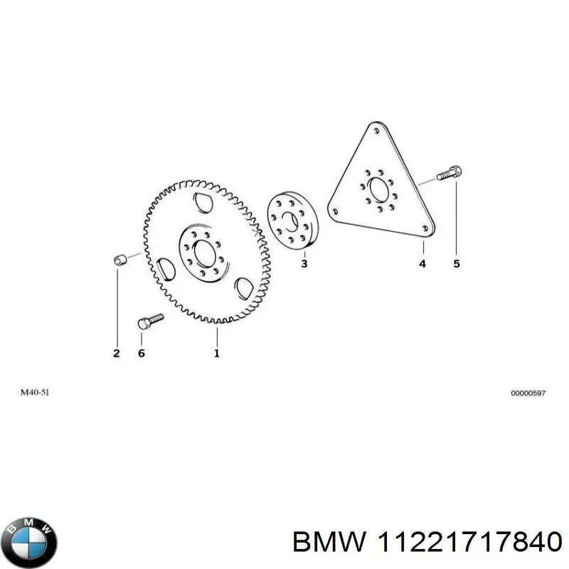  Perno De Volante para BMW 3 E21