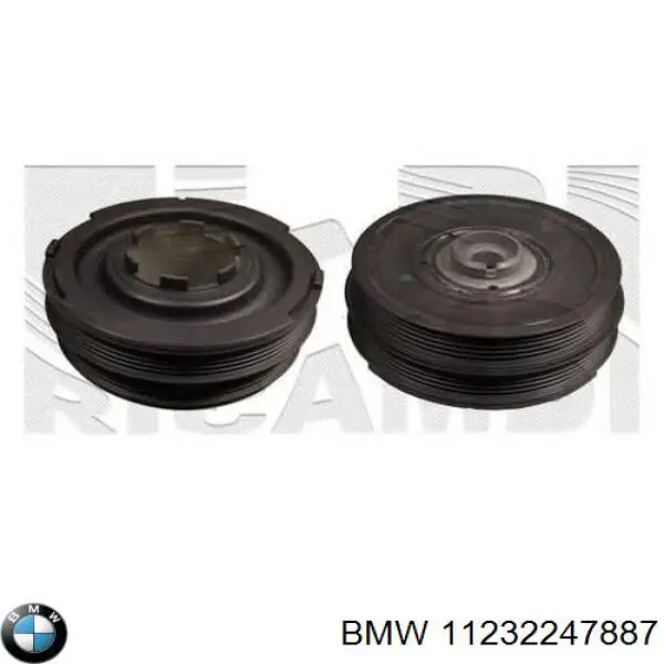 11232247887 BMW polea, cigüeñal