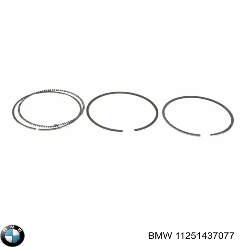 11251437077 BMW juego de aros de pistón para 1 cilindro, std