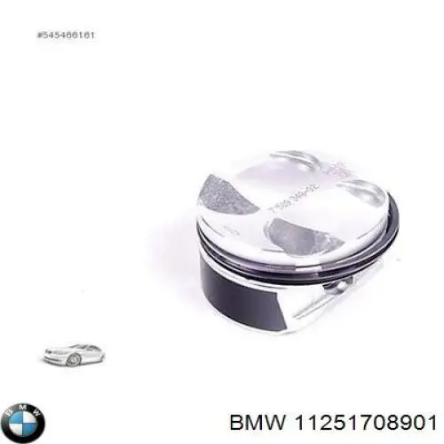 11251708901 BMW pistón completo para 1 cilindro, std