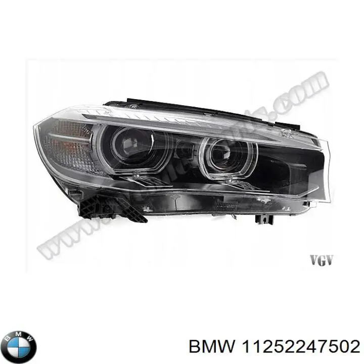 11252247502 BMW pistón completo para 1 cilindro, std