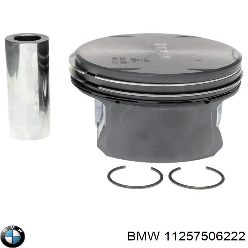 11257506222 BMW pistón completo para 1 cilindro, std