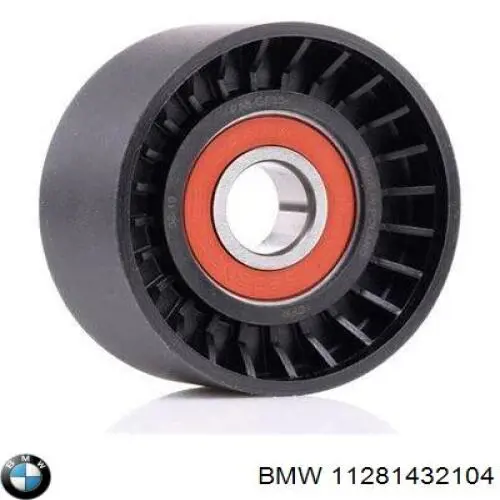 11281432104 BMW tensor de correa, correa poli v