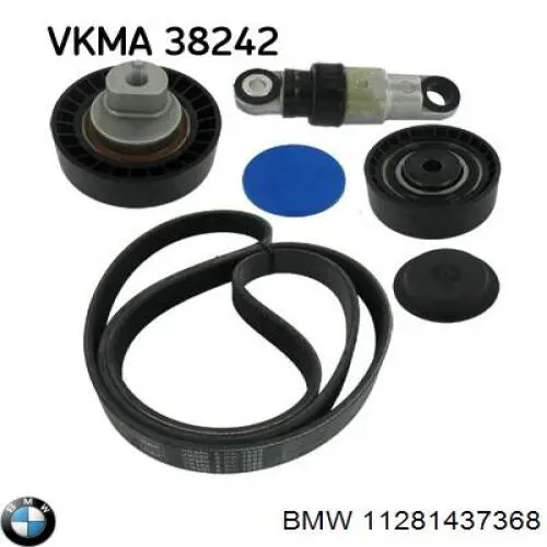 11281437368 BMW correa trapezoidal