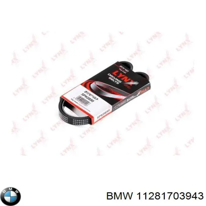 11281703943 BMW correa trapezoidal