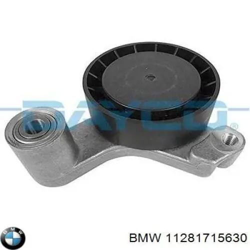 11 28 1 715 630 BMW rodillo, correa trapecial poli v