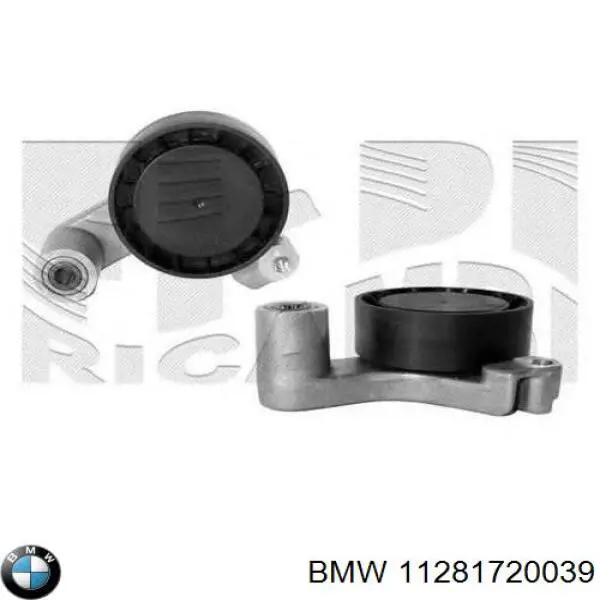 11281720039 BMW rodillo, correa trapecial poli v