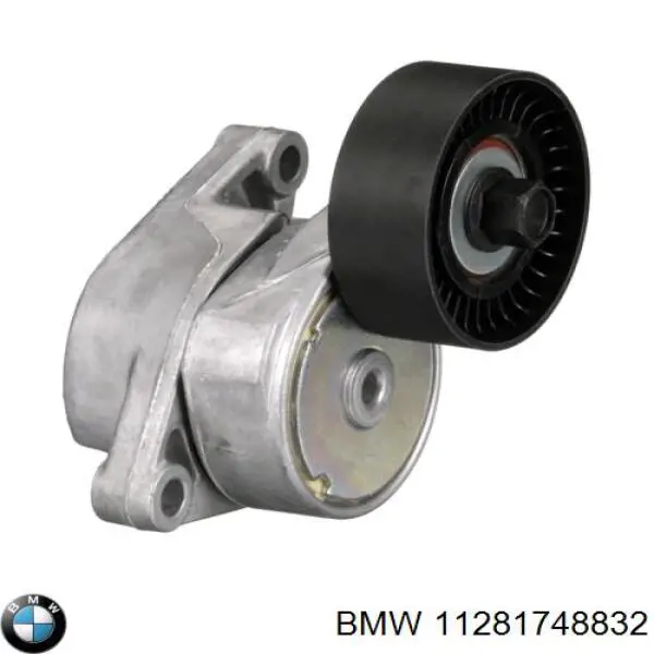 11281748832 BMW tensor de correa, correa poli v