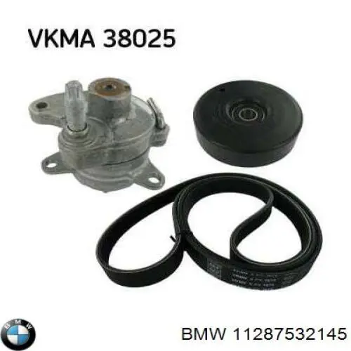 11287532145 BMW correa trapezoidal