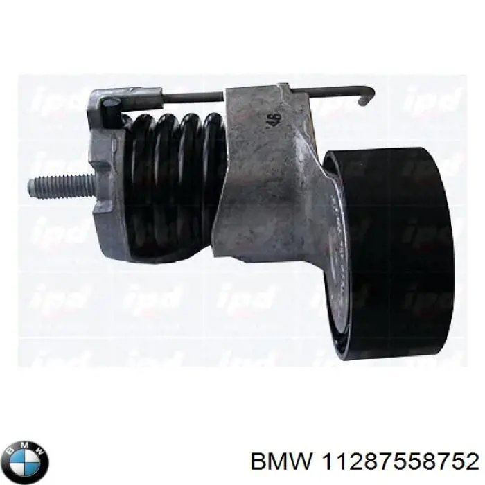 11287558752 BMW tensor de correa, correa poli v