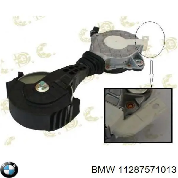 11287571013 BMW tensor de correa, correa poli v