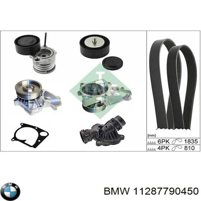 11287790450 BMW correa trapezoidal