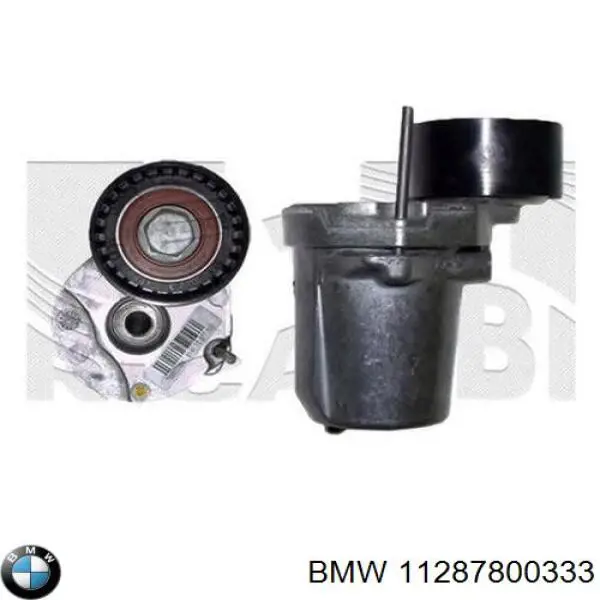 11287800333 BMW tensor de correa, correa poli v