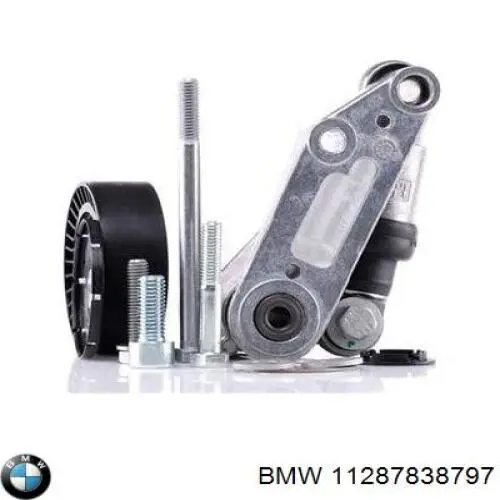 11287838797 BMW tensor de correa, correa poli v